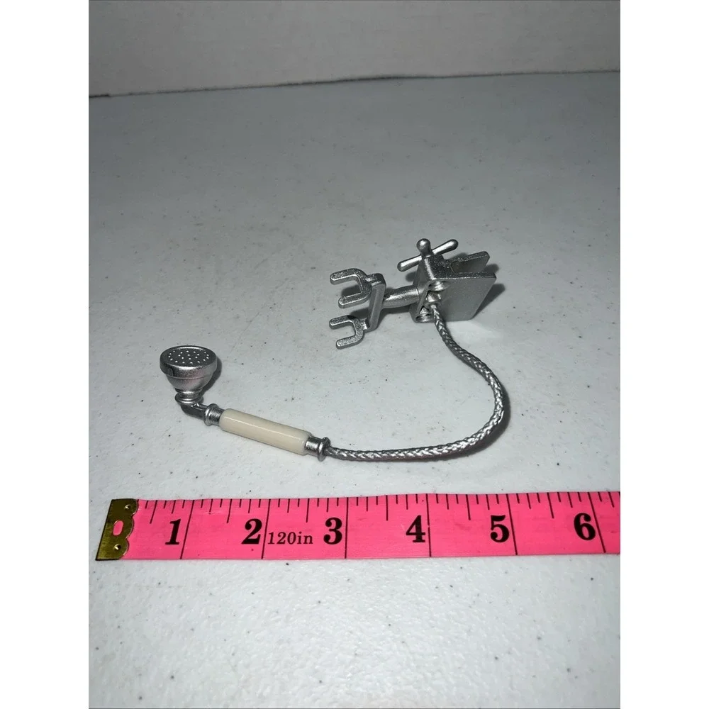 2010 American Girl - Claw-Foot Silver Bath Tub Replacement Sprayer Faucet Shower